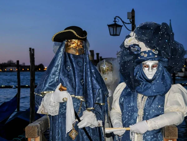 Carnaval Tradicional Máscara Venecia Con Decoración Colorida —  Fotos de Stock