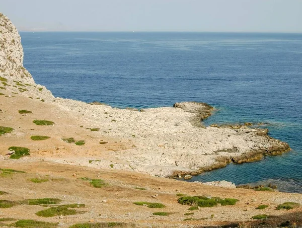 Ξηρό Τοπίο Εξοχή Στα Νησιά Egadi Σικελία Ιταλία — Φωτογραφία Αρχείου