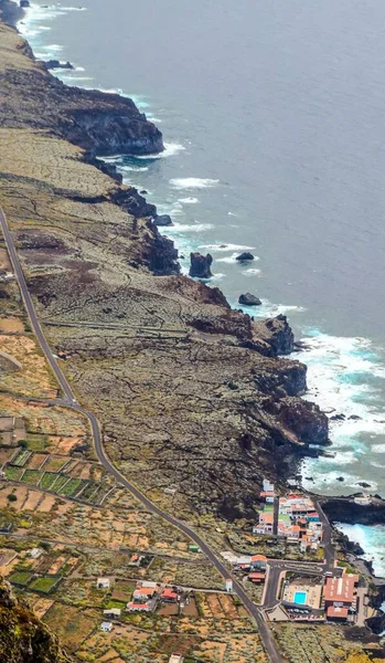 Letecký Pohled Hierro Kanárské Ostrovy Španělsko — Stock fotografie
