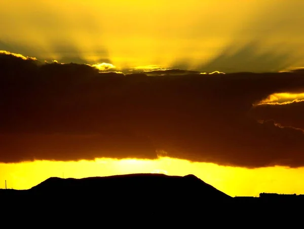 Cloudscape Nubes Colores Atardecer Cerca Del Océano — Foto de Stock