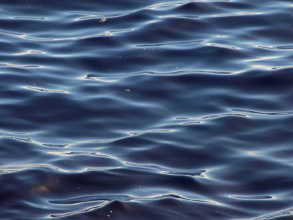Голубая Вода Колеблется Атлантическому Океану — стоковое фото