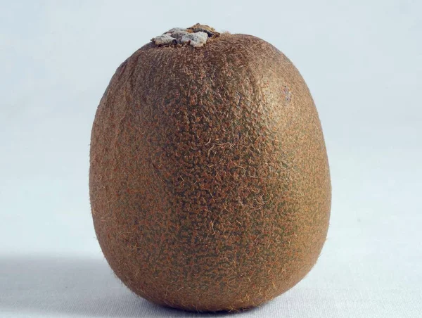 Zeer Rijp Gezonde Kiwi Een Witte Achtergrond — Stockfoto