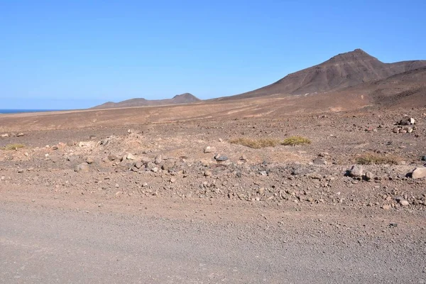 美しい乾燥砂漠の風景の写真 — ストック写真