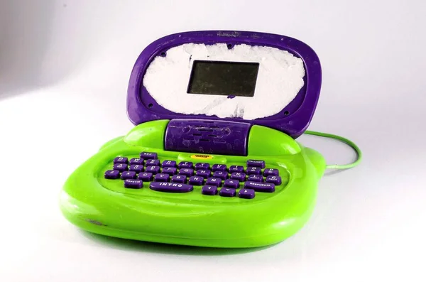 Picture Plastic Colored Computer Toy — Stock Photo, Image