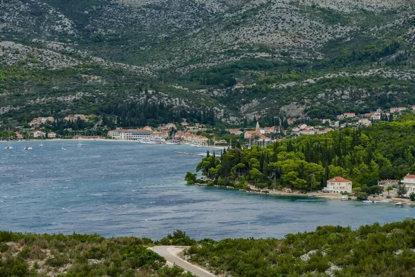 Vista Della Baia Bella Foto Immagine Digitale — Foto Stock