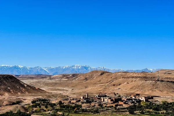 Vista Del Deserto Bella Foto Immagine Digitale — Foto Stock