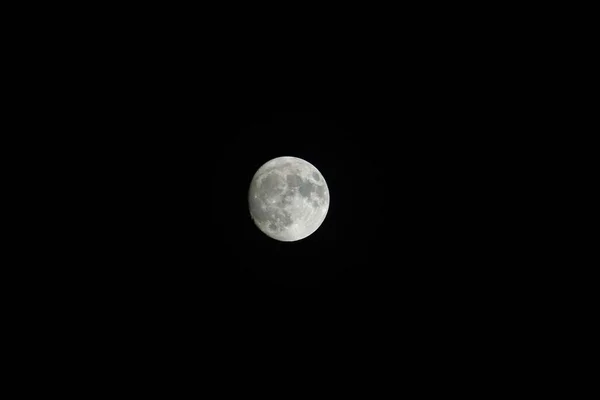 Luna Nel Cielo Foto Come Sfondo Immagine Digitale — Foto Stock