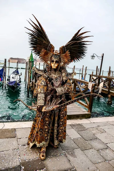 ヴェネツィアのカーニバル美しい写真デジタル画像 — ストック写真