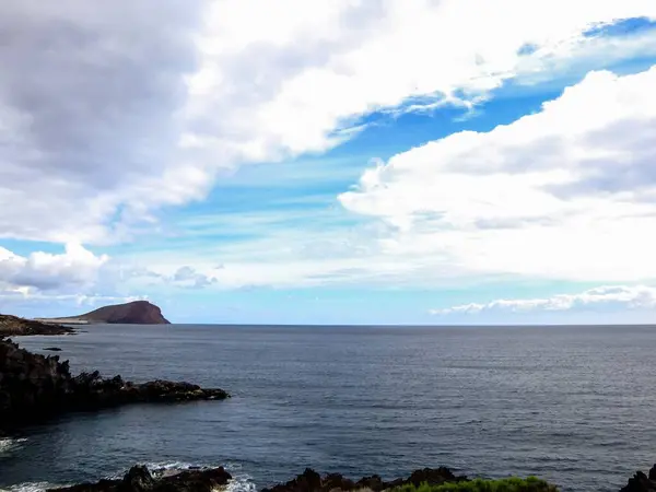 Güzel Deniz Manzarası Gökyüzü — Stok fotoğraf