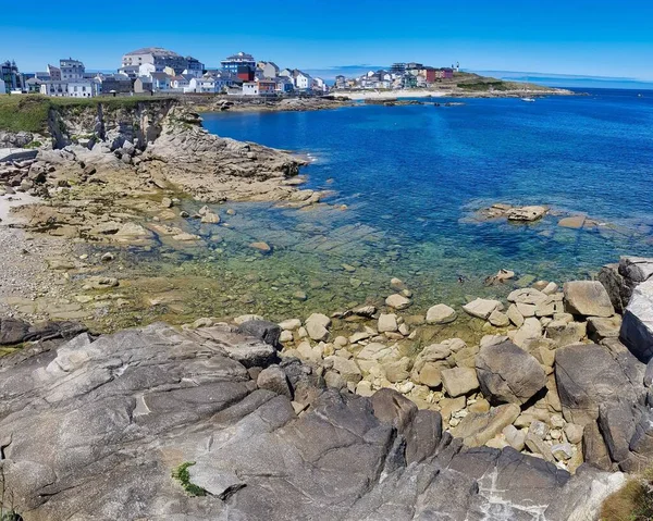 Beautiful View Seacoast Town — Stockfoto