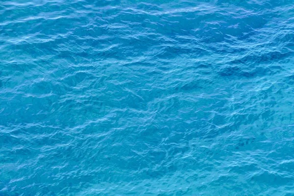 Modrý Vodní Povrch Vlnami — Stock fotografie