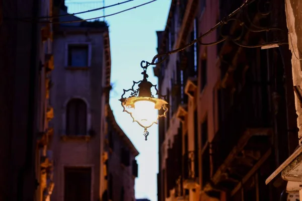 Street Lamp Old Town — Stock Photo, Image