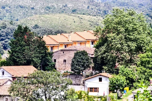 Old Houses Spanish Village — Stockfoto