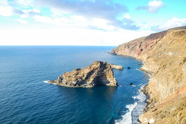 Vacker Utsikt Över Havet Kusten — Stockfoto