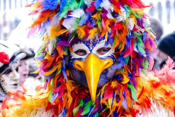 Venice Italy Venetian Carnival Mask Canal City — Photo