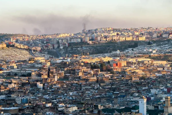 Panoramic View City Morocco — Photo