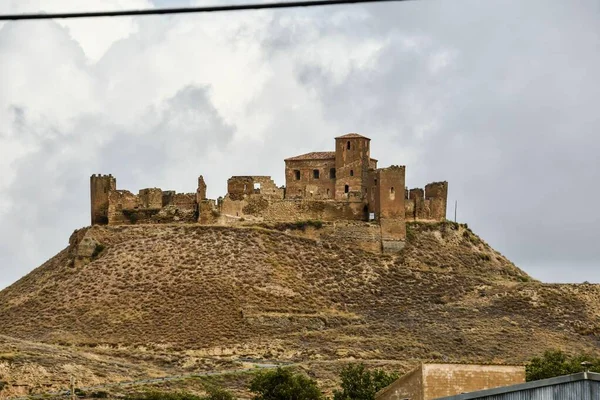 Mittelalterliche Burg Den Bergen — Stockfoto