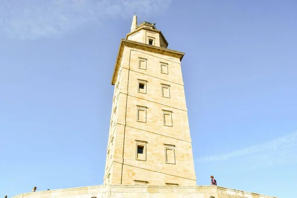 Hercules Tower Coruna Galícia Spanyolország — Stock Fotó