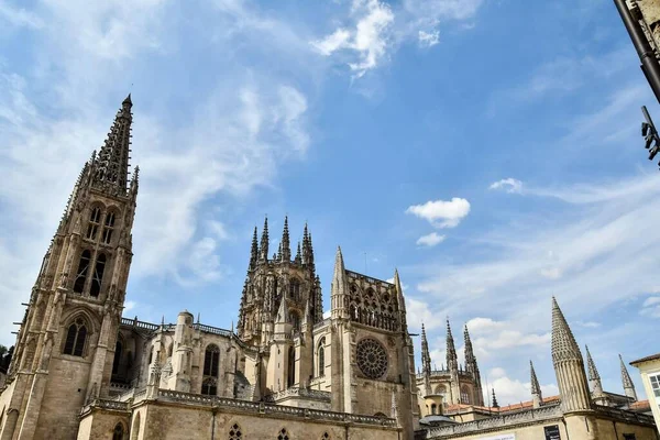 Catedral Gótica Burgos España — Foto de Stock