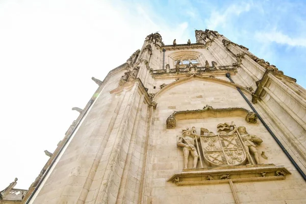 Detaljerad Bild Burgos Spanska Stad Castilla Leon Spanien — Stockfoto