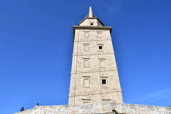Hercules Tower Coruna Galícia Spanyolország — Stock Fotó