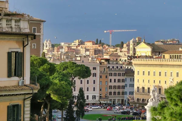 Rome Italy View City — стокове фото