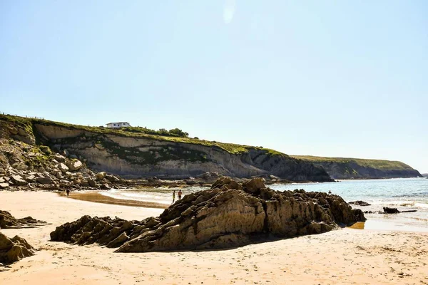 Belle Vue Sur Côte Mer — Photo