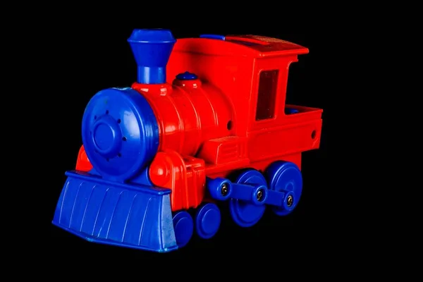 Toy Train White Background — Stock Photo, Image