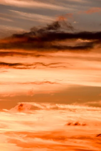 Beautiful Sunset Sky Clouds — Stock Photo, Image