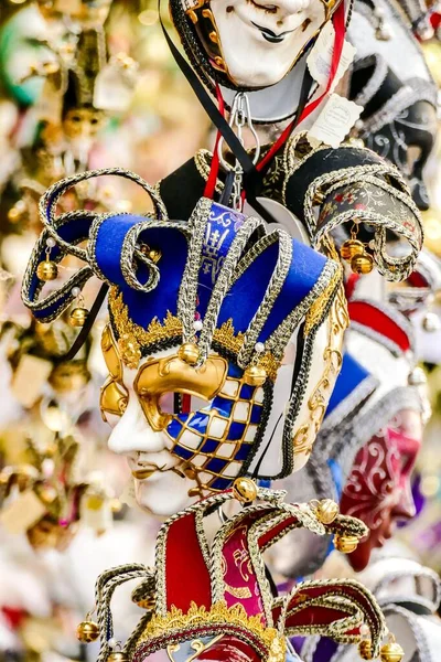Venise Italie Masques Carnaval Sur Marché — Photo