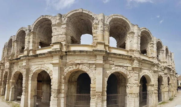 Деталь Стародавнього Будинку Римського Амфітеатру Арлі Франція — стокове фото