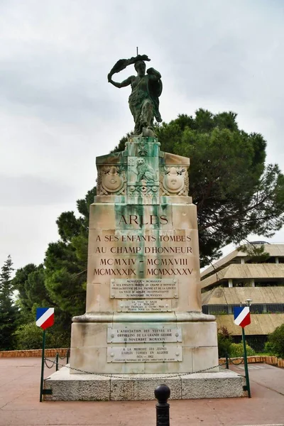 Pomnik Starego Miasta Arles Francja — Zdjęcie stockowe