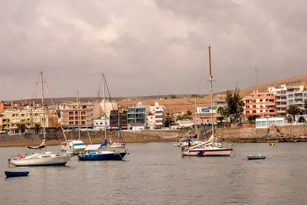 Vista Sul Porto Del Mare — Foto Stock