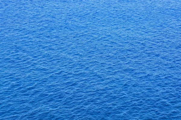 Vue Rapprochée Eau Bleu Océan Texture Liquide — Photo
