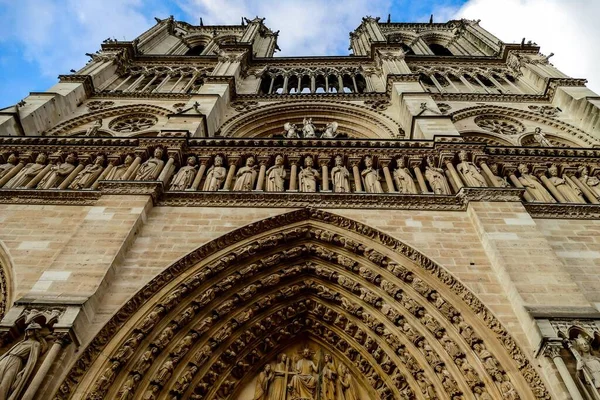París Francia Catedral Notre Dame — Foto de Stock