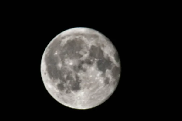 Luna Llena Cielo Nocturno — Foto de Stock