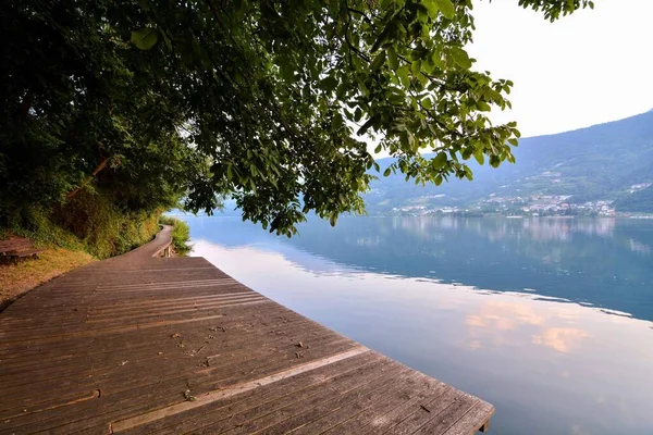 Krásný Výhled Jezero — Stock fotografie