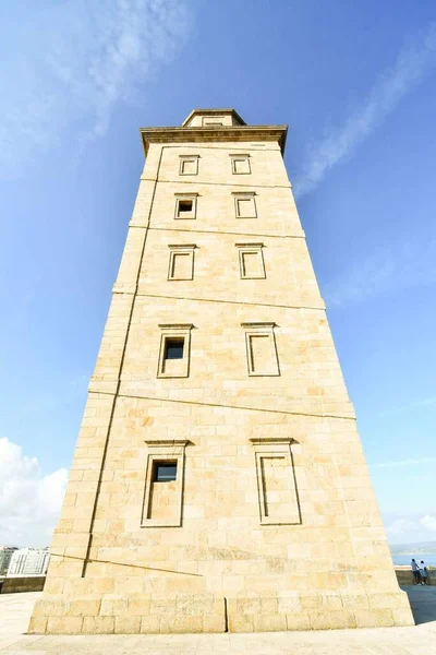 Hercules Tower Coruna Galiza Espanha — Fotografia de Stock