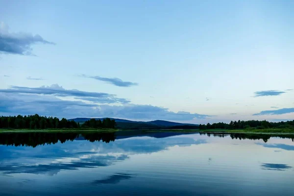 Bella Vista Sul Lago — Foto Stock