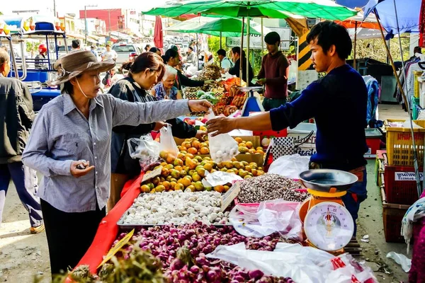 People Market Thailand — Stock Photo, Image