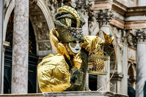 Venice Italia Mascarada Veneciana —  Fotos de Stock