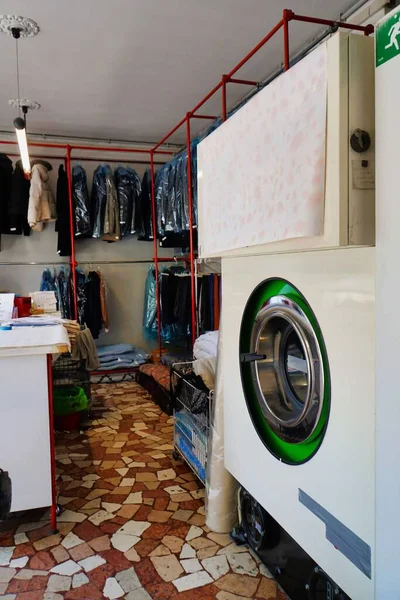 洗濯機のクローズアップショット — ストック写真