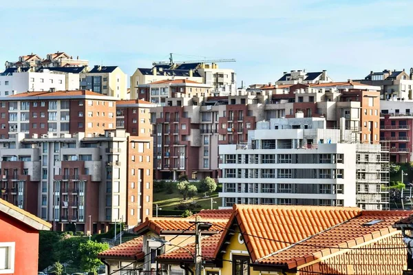 バルセロナの街の眺め — ストック写真