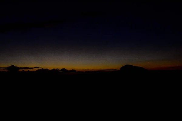 Belo Pôr Sol Sobre Mar — Fotografia de Stock