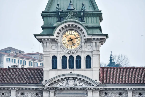 Old Clock Tower Venice Italy Photo Background Digital Image — Foto Stock