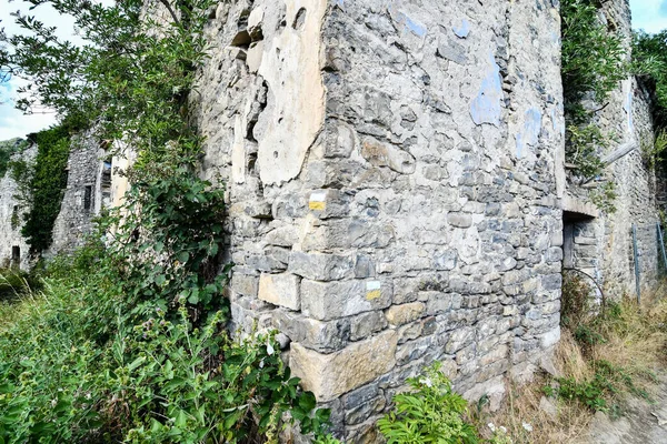 Fragmento Muro Piedra — Foto de Stock