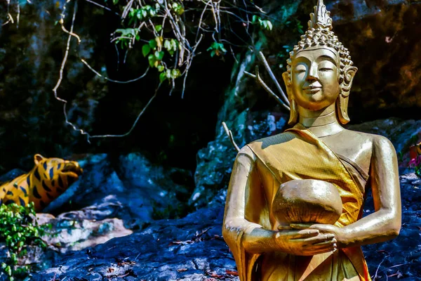 Buddha Thaiföldön Gyönyörű Fotó Digitális Kép — Stock Fotó