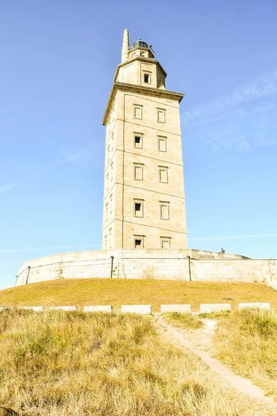 Torre Ercole Coruna Galizia Spagna — Foto Stock