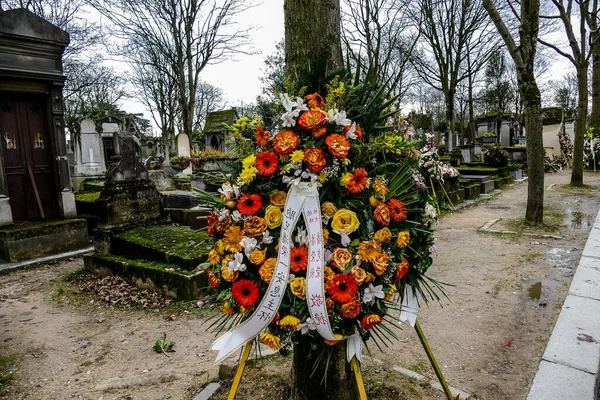 Cemetery Graves Paris — 스톡 사진
