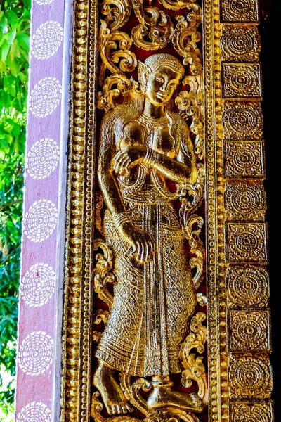 Estilo Tailandés Antiguo Monasterio Budista —  Fotos de Stock